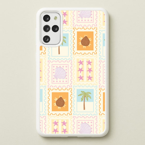 Tropical Stamps Galaxy S20 Plus Case