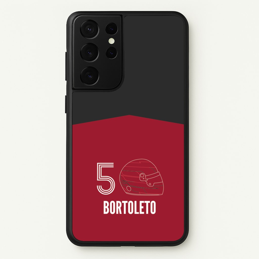 Bortoleto Helmet 2026 Galaxy S21 Ultra Case