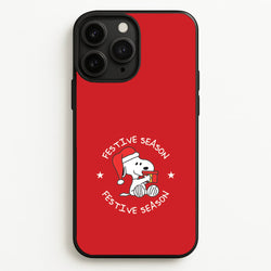 Cartoon Beagle Festive Season iPhone 11 Pro Case