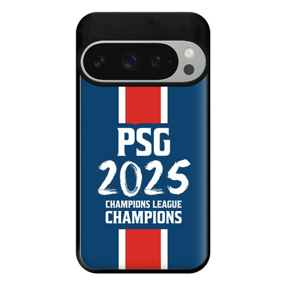 Champion League Winners 25 PSG Google Pixel 9 Pro XL Case