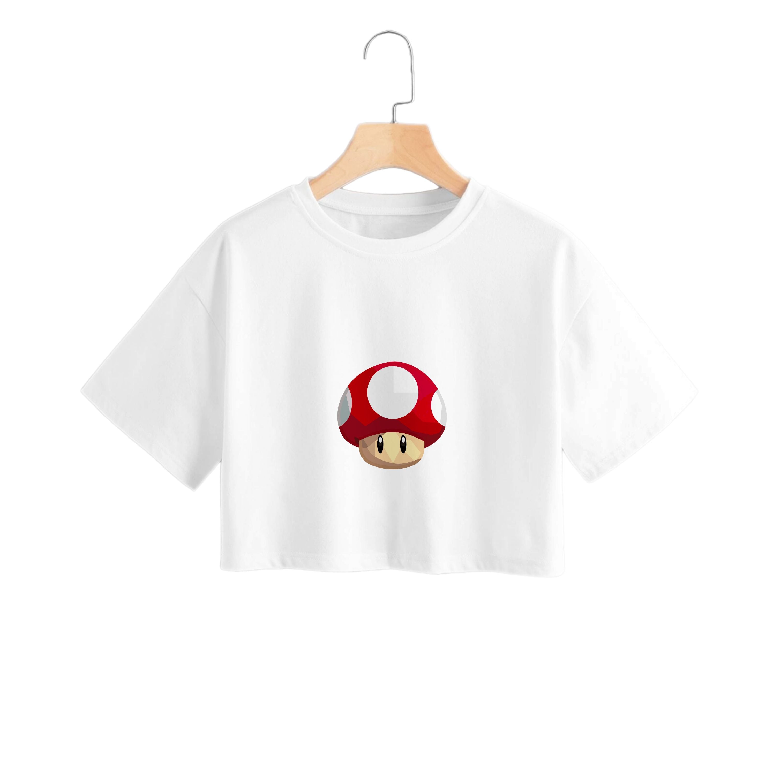 Toad - Mario Crop Top