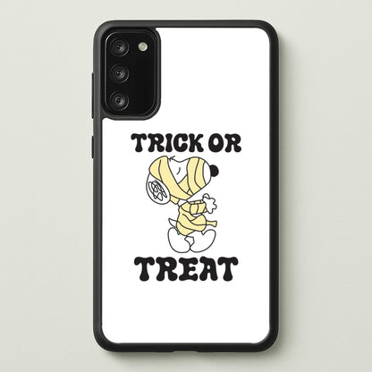 Trick Or Treat Cartoon Beagle Galaxy S20 Case
