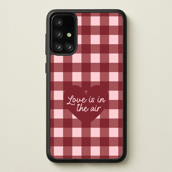 Love Is In The Air Galaxy A71 Case