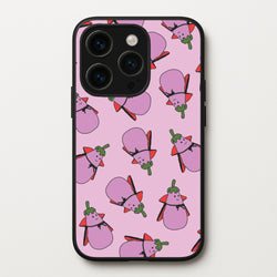 Vampire Vegetable Pattern - Halloween iPhone 15 Pro Max Case