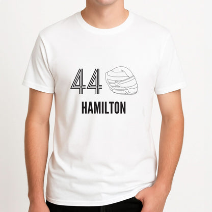 Hamilton Helmet 2026 Mens T-Shirt