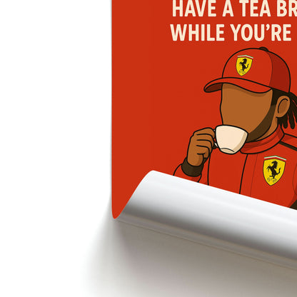 Hamilton's Tea Break Poster