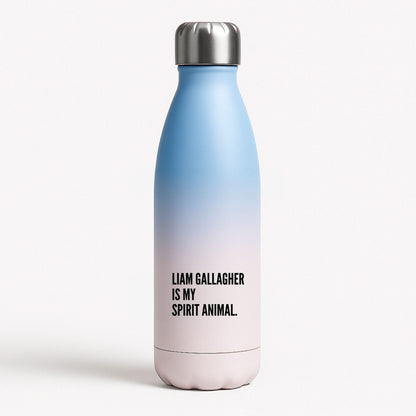 Liam Is My Spirit Animal Blue Water Bottle