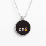 Cartoon Beagle Halloween Costumes Circle Necklace