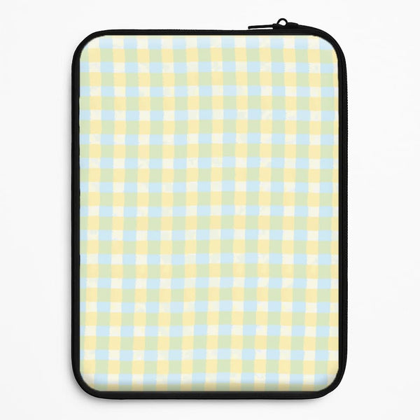 Lemonade Gingham Universal Laptop Sleeve