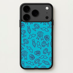 Dad Doodles Pattern iPhone 17 Pro Case