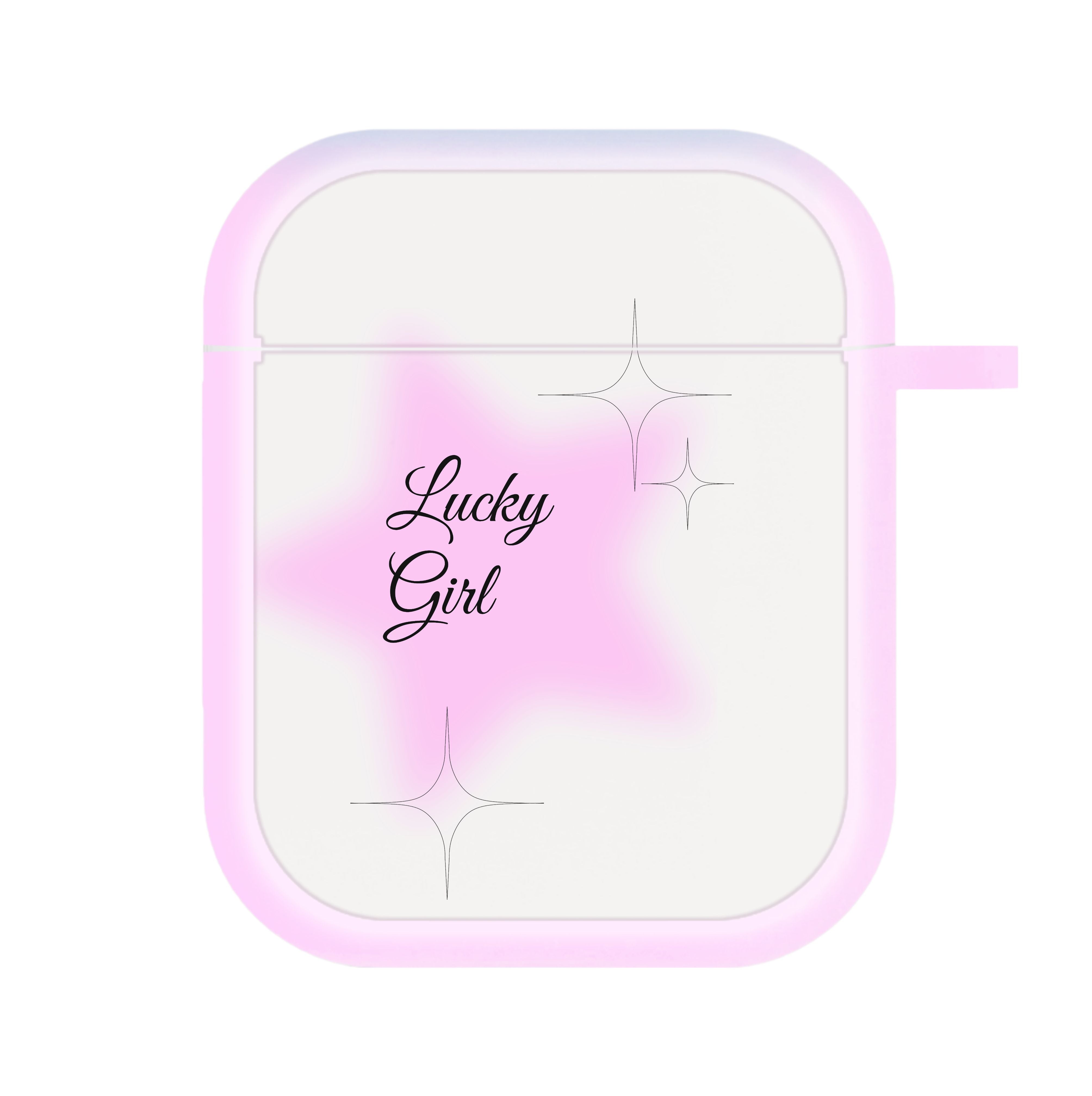 Lucky Girl - Clean Girl Aesthetic AirPods Case