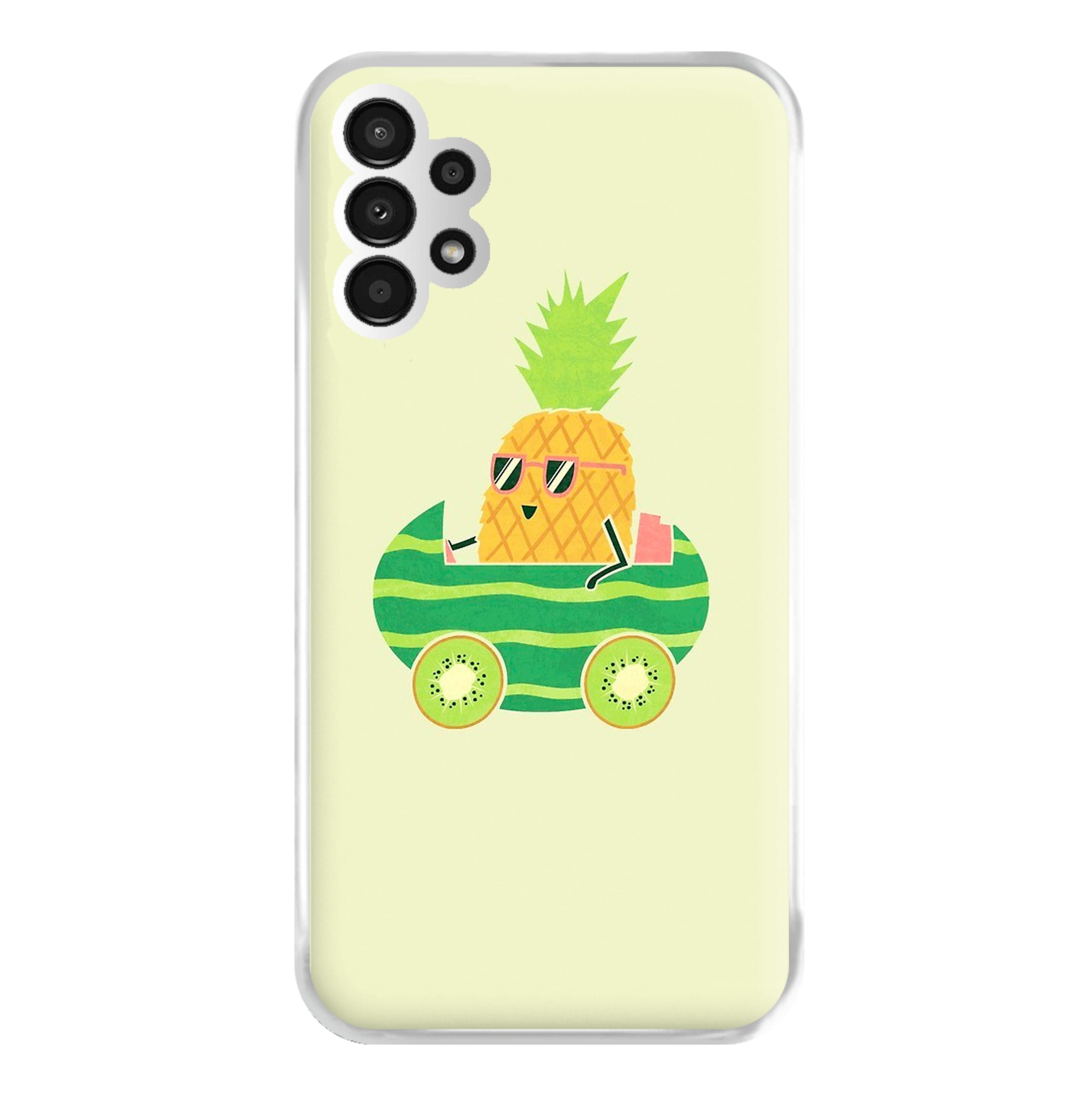 Summer Drive Pineapple Phone Case