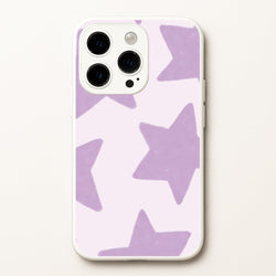 Lilac Stars iPhone 15 Pro Max Case