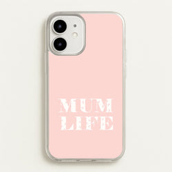 Mum Life iPhone 12 Mini Case