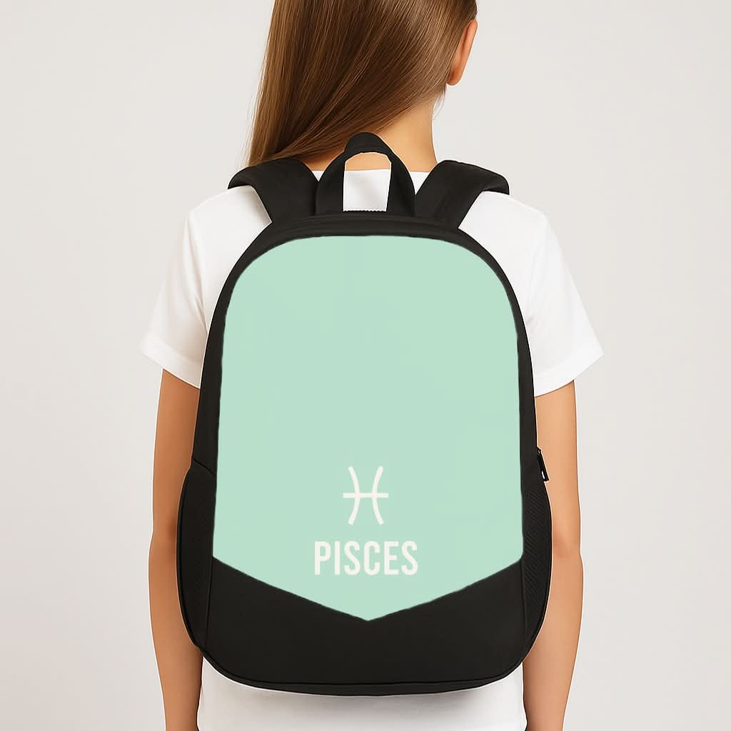 Pisces Pastel Zodiac School Bag