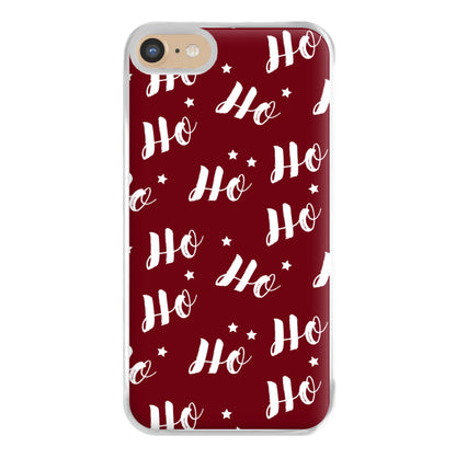 Ho Ho Ho Christmas Pattern Phone Case