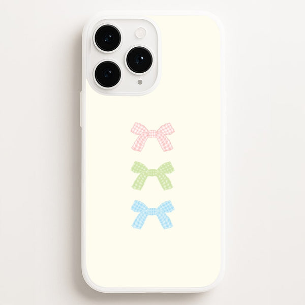 Gingham Tiered Ties iPhone 12 Pro Max Case