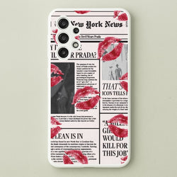 Headline Kisses Galaxy A13 Case