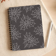 Spiderweb Hearts Pattern Notebook 3