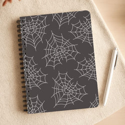 Spiderweb Hearts Pattern Notepad