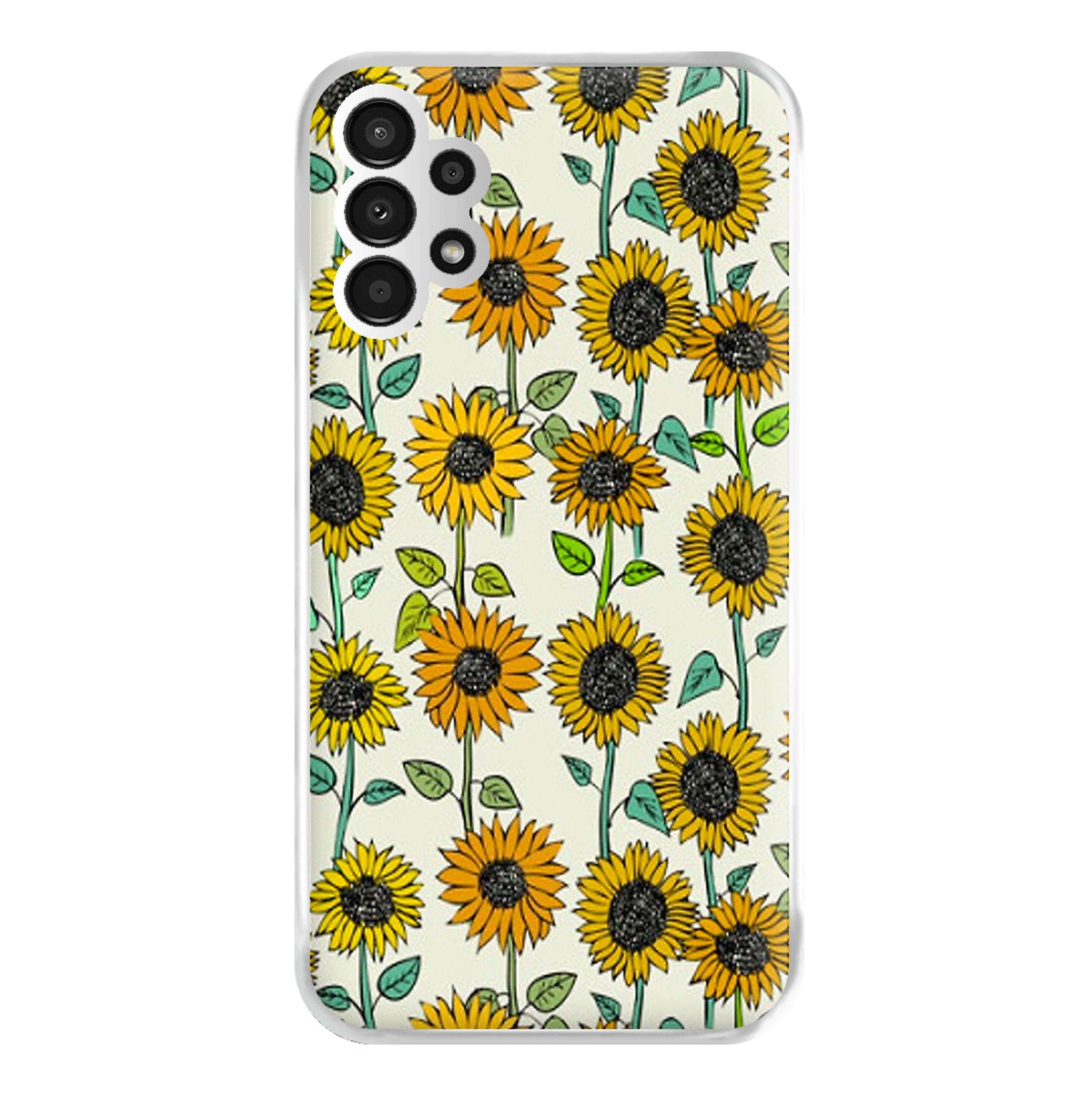 Painted Sunflowers Phone Case