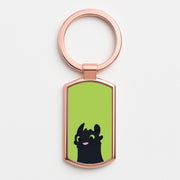 Black Fury Dragon Luxury Keyring 4