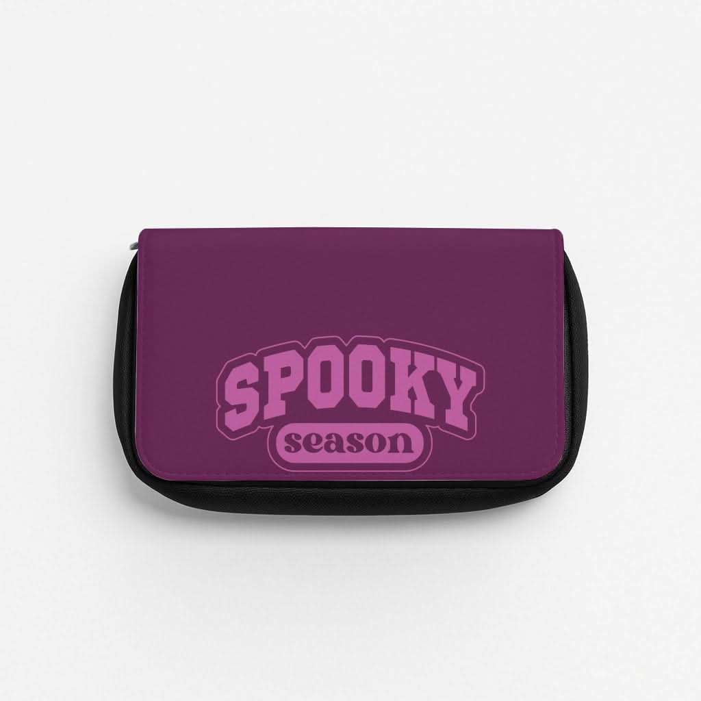 Spooky Season Varsity Pencil Case
