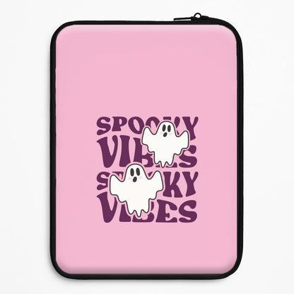 Spooky Vibes Pink Universal Laptop Sleeve