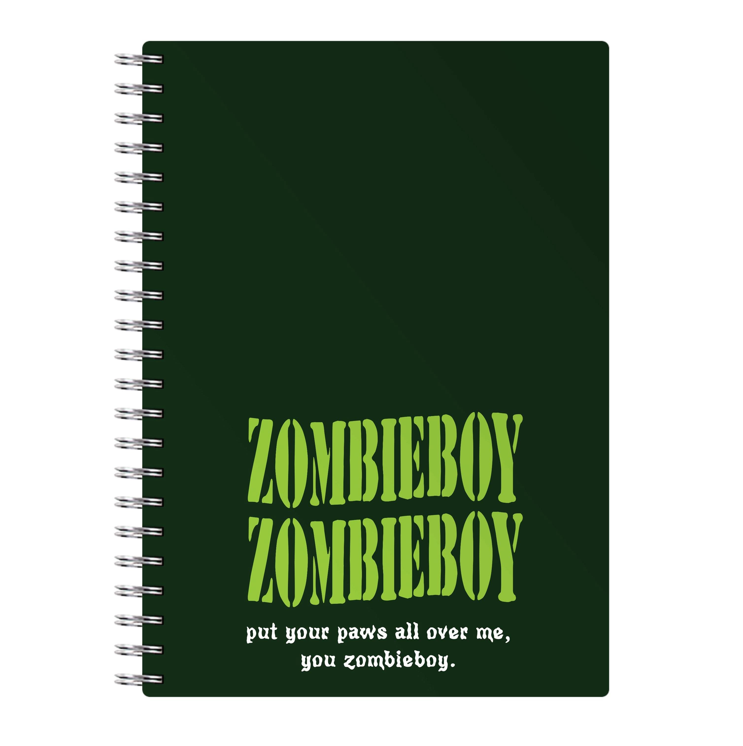 Zombieboy Gaga Notebook