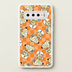 Mummy Cartoon Beagle Pattern Galaxy S10 Plus Case