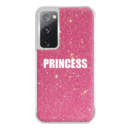 Glittery Pink Princess Phone Case