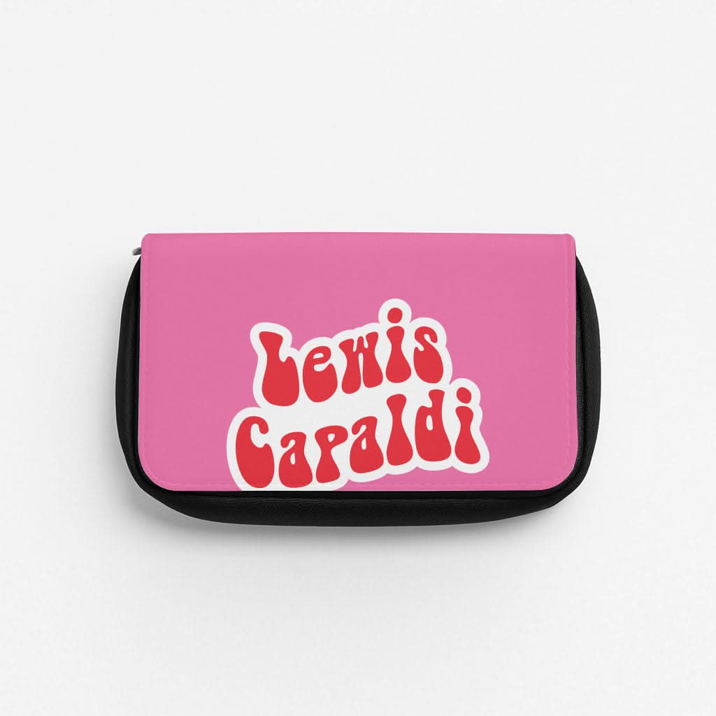 Red Name Pencil Case