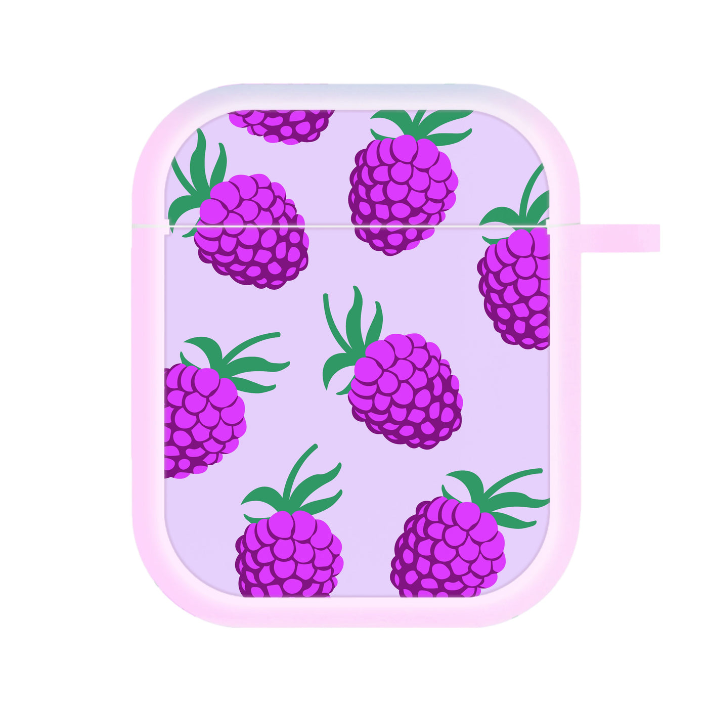 Rasberries - Fruit Patterns AirPods Case