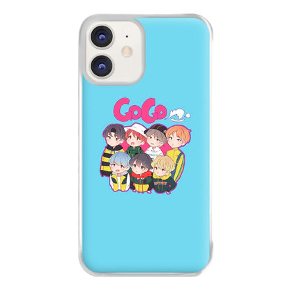 Go Go K-Pop Band Cartoon Phone Case