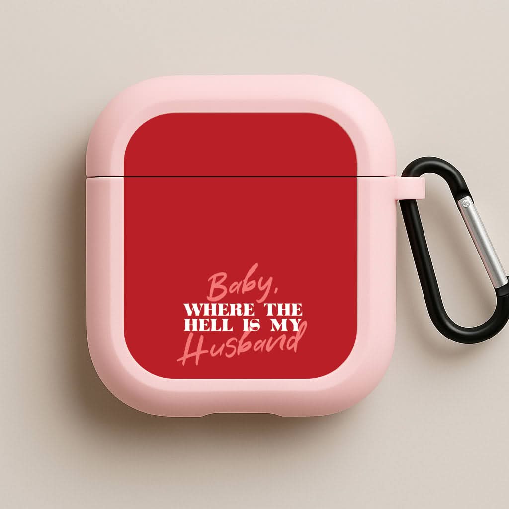 Baby, Where The Hell Pink AirPods Case