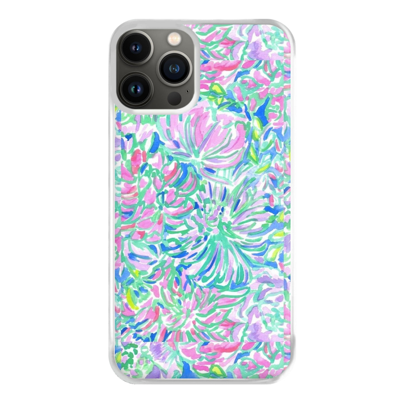 Colourful Floral Painting Phone Case