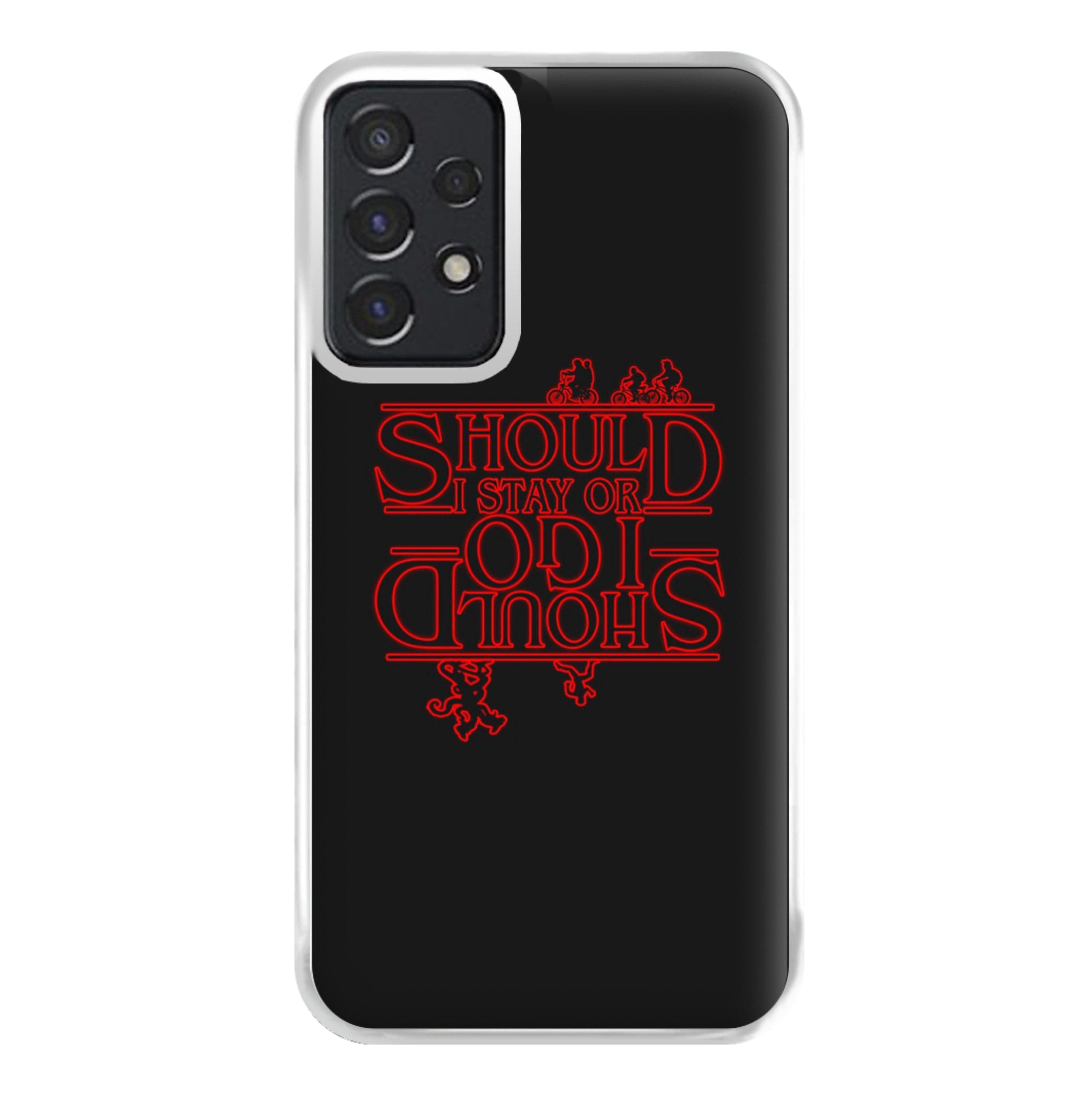 Should I Stay Or Should I Go Upside Down Phone Case