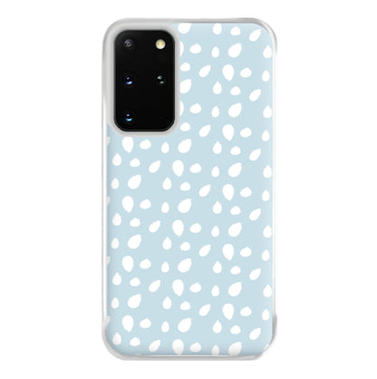 Pastel Blue Dots Phone Case