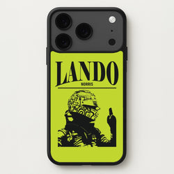 Lando Black And Green  iPhone 17 Pro Case