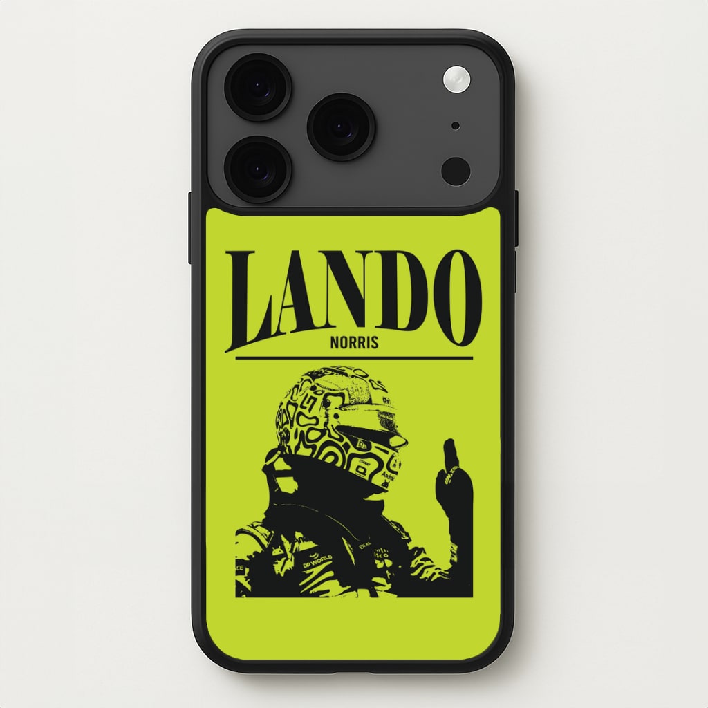 Lando Black And Green  iPhone 17 Pro Max Case