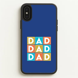 Dad Cubes iPhone XS Max Case