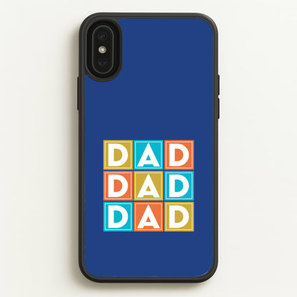 Dad Cubes iPhone XS Max Case