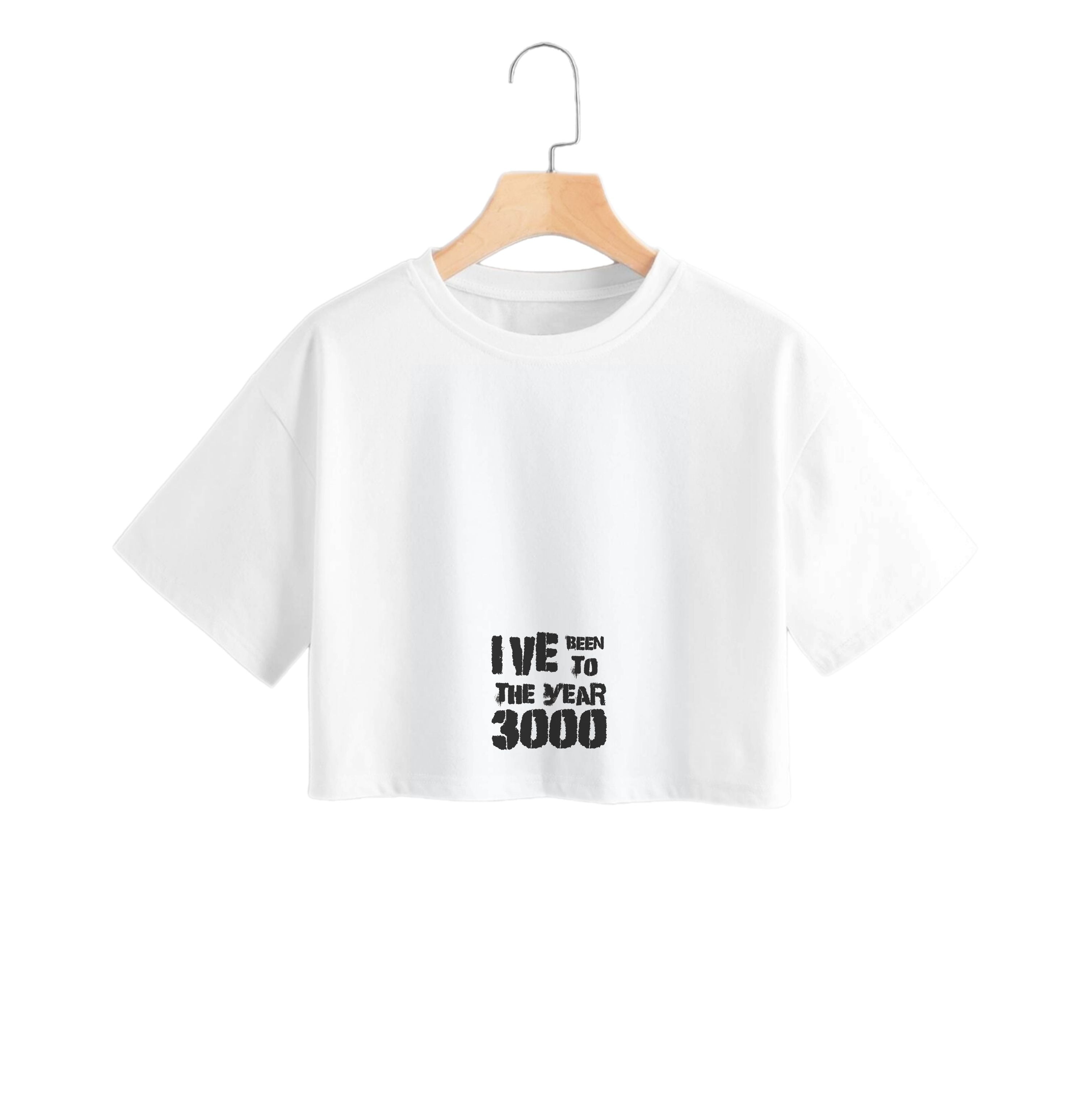 I've Been To The Year 3000 - Bust Band Crop Top