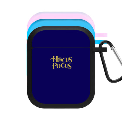 Text - Hocus Halloween AirPods Case