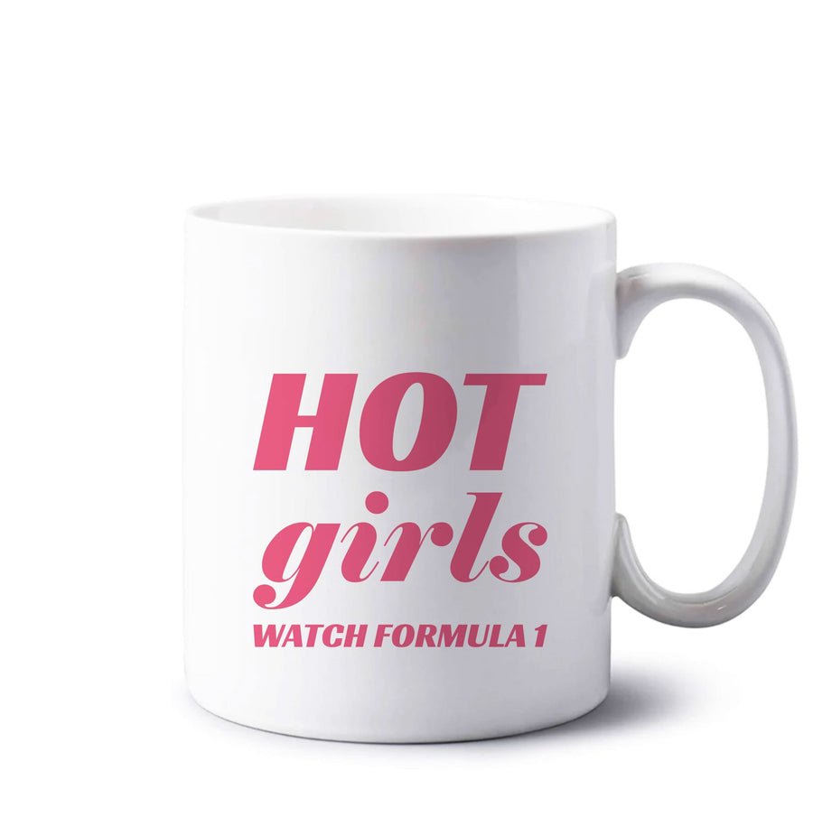 Hot Girls Watch Formula One Mug