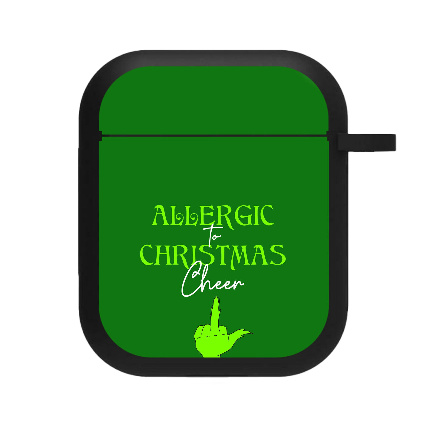 Allergic To Christmas Cheer AirPods Case