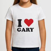 I Love Gary Kids T-Shirt 3