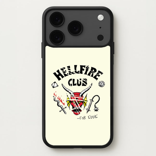 Torn Hellfire Club iPhone 17 Pro Case