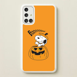 Cartoon Beagle Pumpkin Galaxy A71 Case