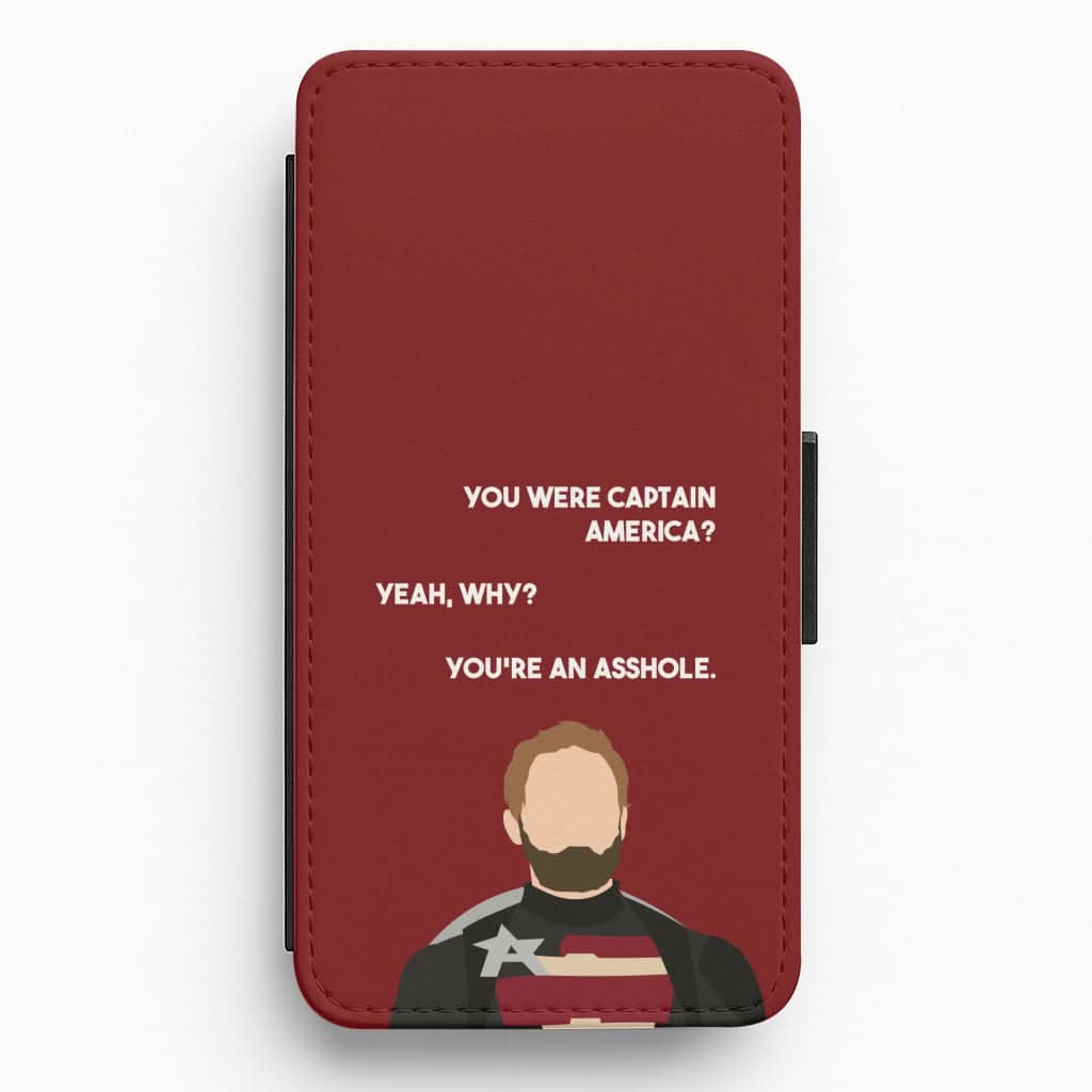 You're An Asshole Flip / Wallet Phone Case